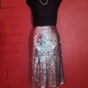Women's sequin skirt size M
